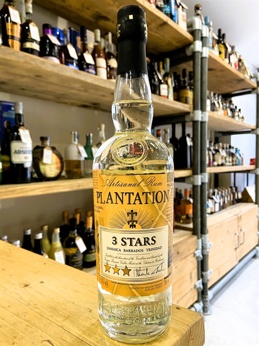 Plantation 3 Star White Rum 70cl
