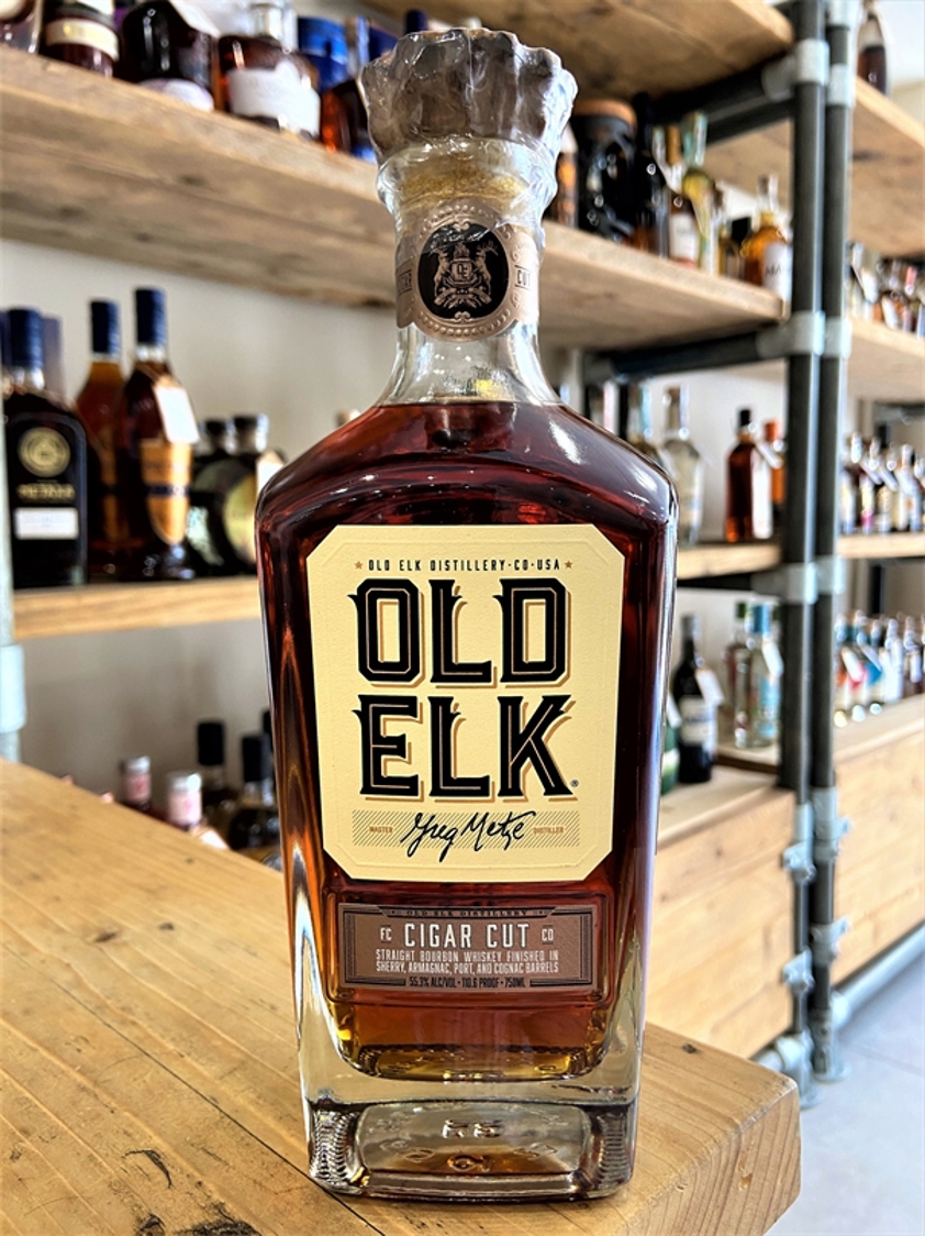 Old Elk Cigar Cut Straight Bourbon Whiskey 55.3% 75cl