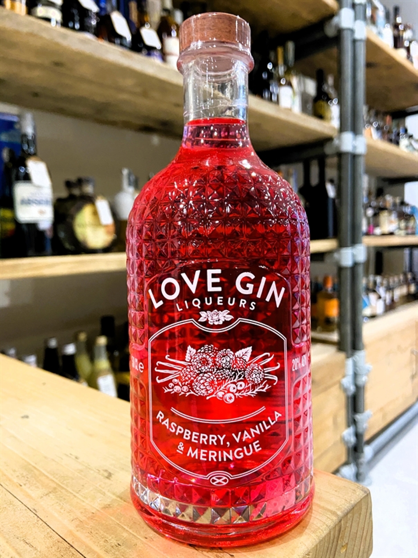 Eden Mill Love Gin Raspberry, Vanilla & Meringue Liqueur 20% 50cl