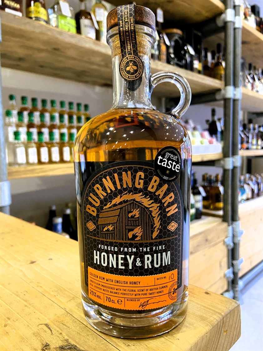 Burning Barn Honey and Rum Liqueur 29% 70cl