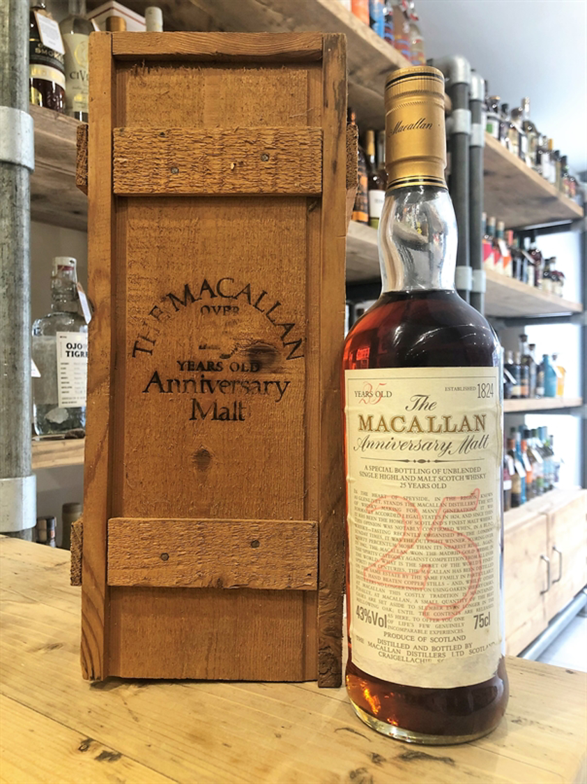 Macallan 25yo Anniversary Malt 1960/1961 Vintage 43% 75cl