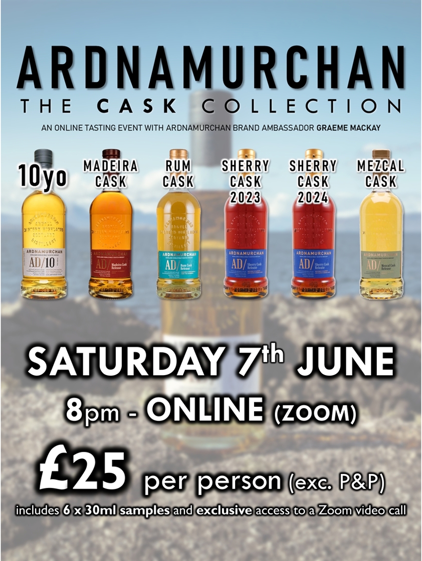 Ardnamurchan - The Cask Collection - a tasting event with The Spirit Specialist