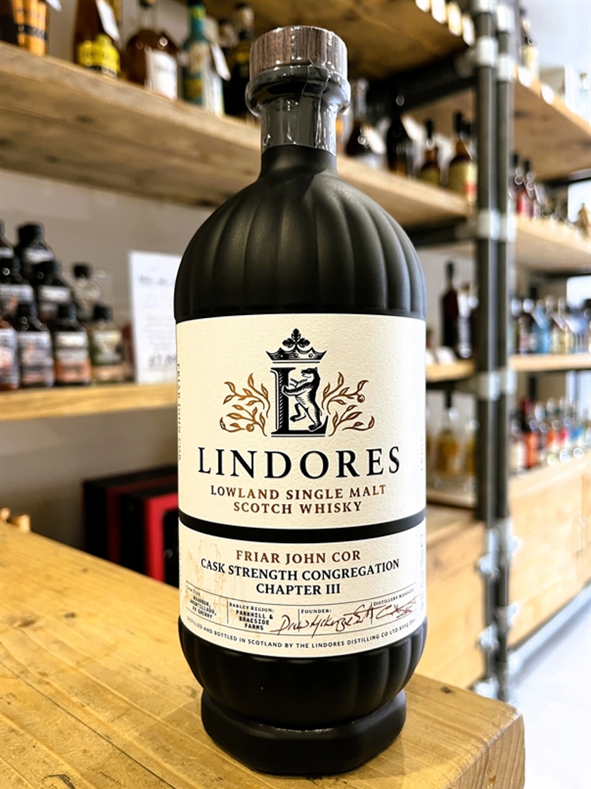 Lindores Friar John Cor Cask Strength Congregation Chapter 3 60.2%