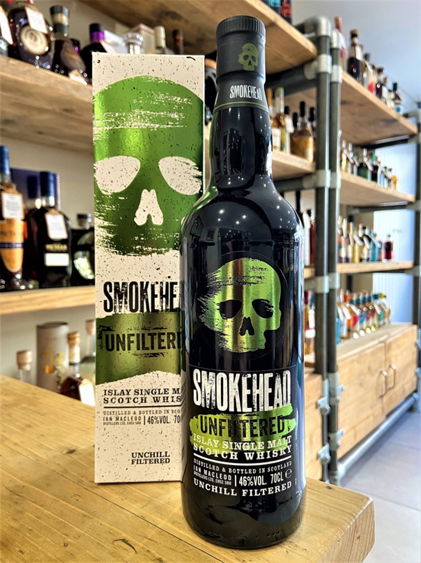 Smokehead Unfiltered Islay Single Malt Scotch Whisky 46% 70cl