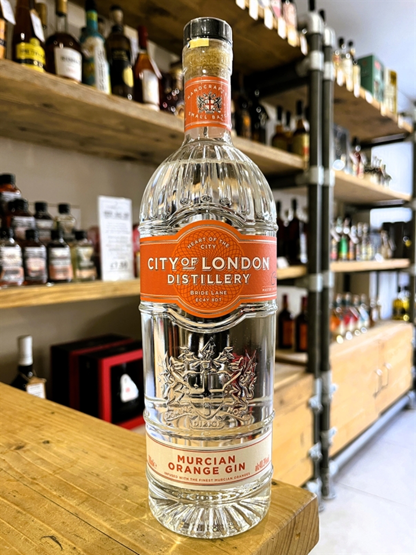 City Of London Murcian Orange Gin 40.3% 70cl