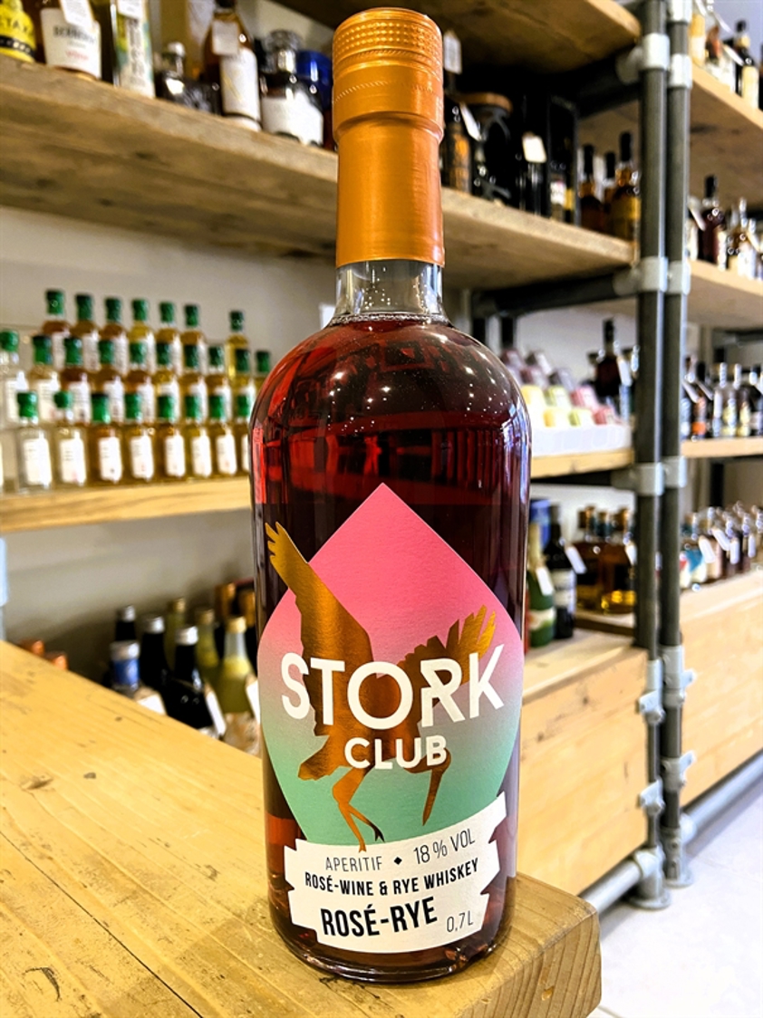Stork Club Rose Rye Wine & Whisky Aperitif 18% 70cl