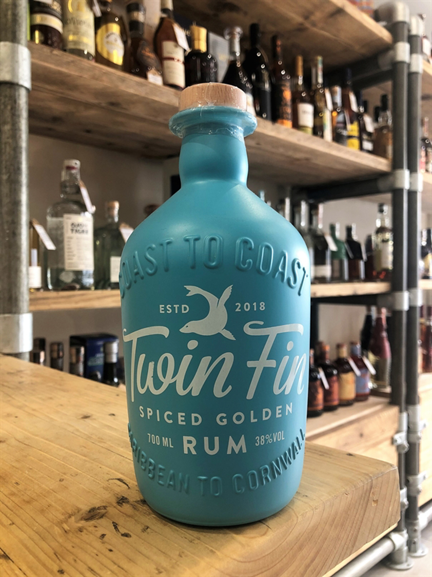 Twin Fin Spiced Rum 38% 70cl