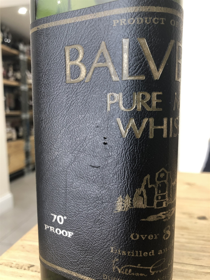 Balvenie 8yo 'Pure Malt' 1970s bottling 40% 26.33 fl.oz. 75.7cl