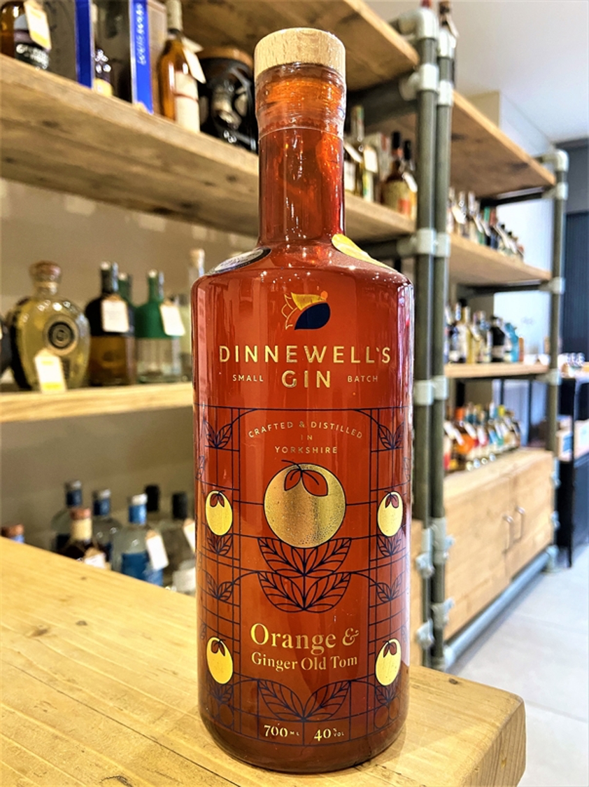 Dinnewell's Orange & Ginger Old Tom Gin 40% 70cl