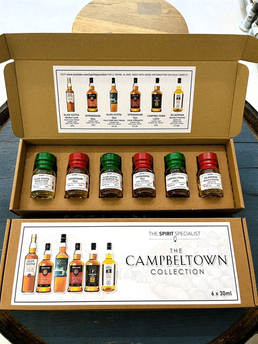 The Campbeltown Collection 2024 - Springbank / Kilkerran / Glen Scotia 6 x 30ml