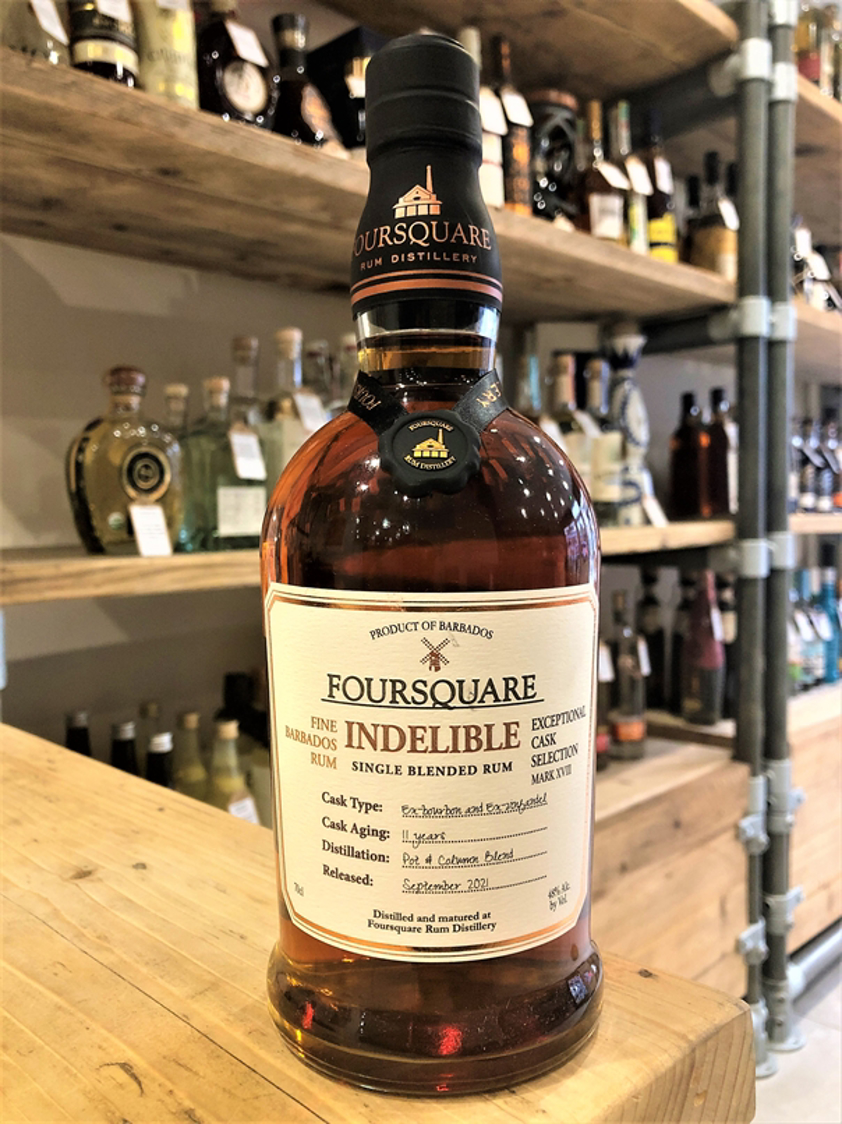 Foursquare Indelible Single Blended Rum 48% 70cl