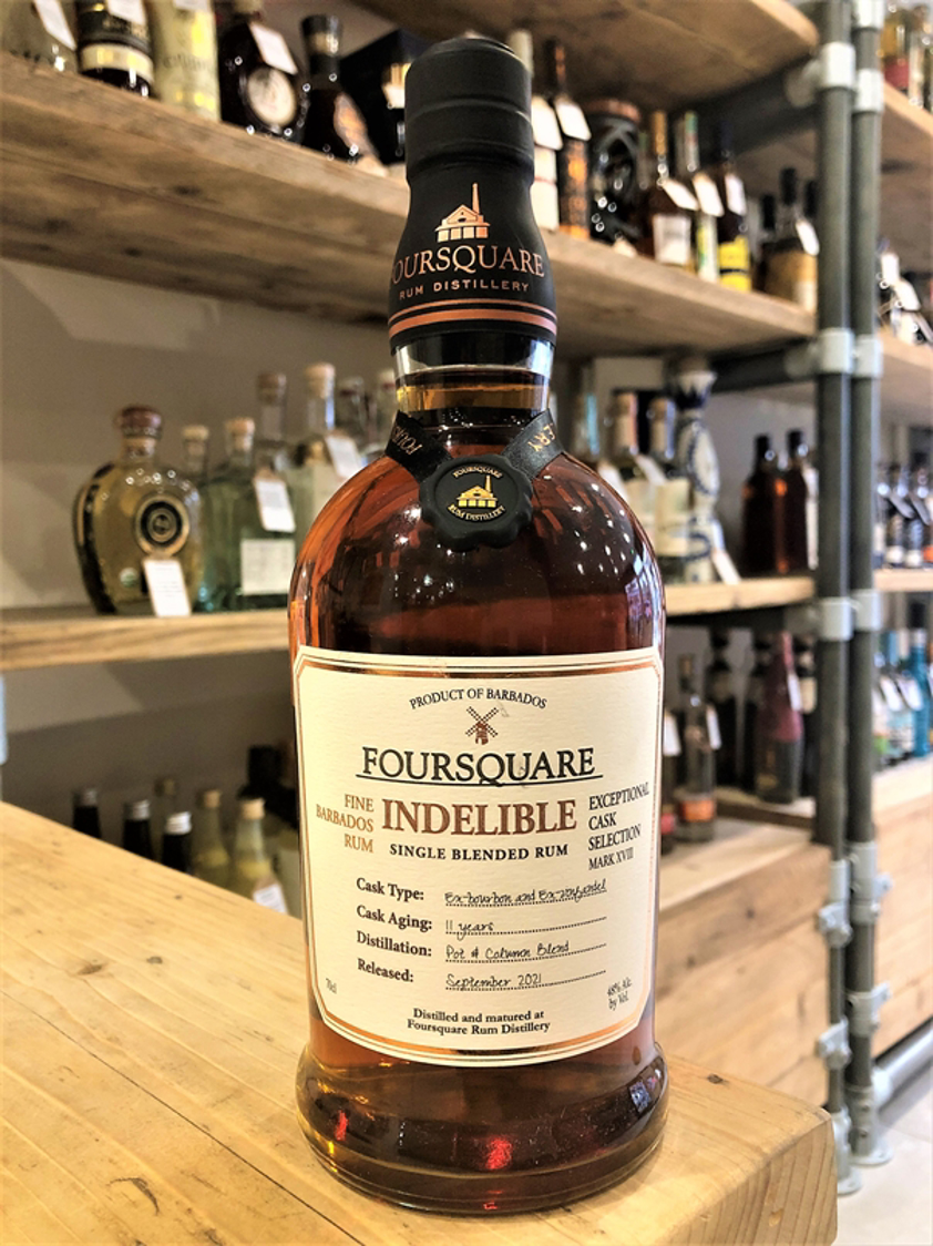 Foursquare Indelible Single Blended Rum 48% 70cl - The Spirit Specialist