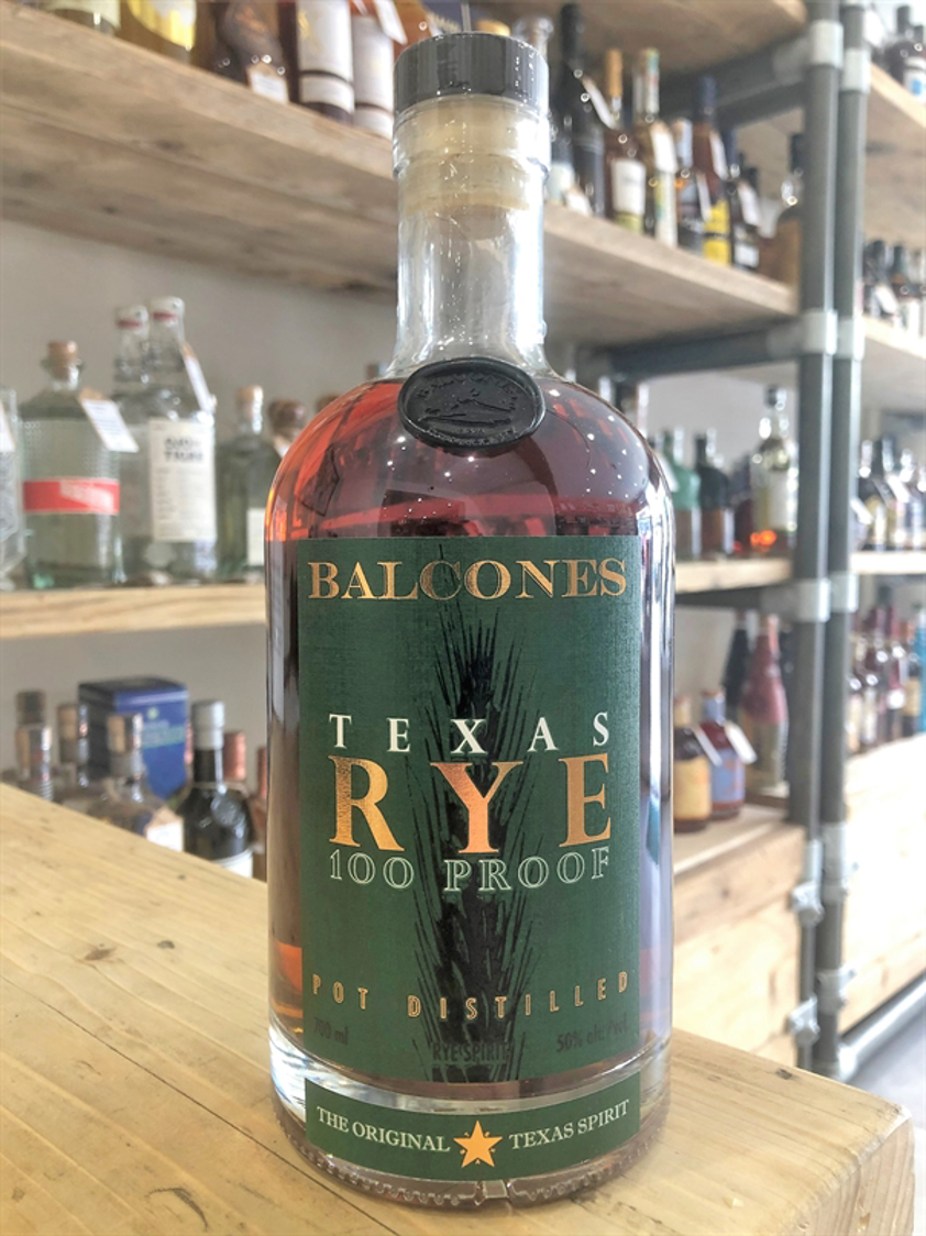 Balcones Rye 100 Proof Whiskey 50% 70cl