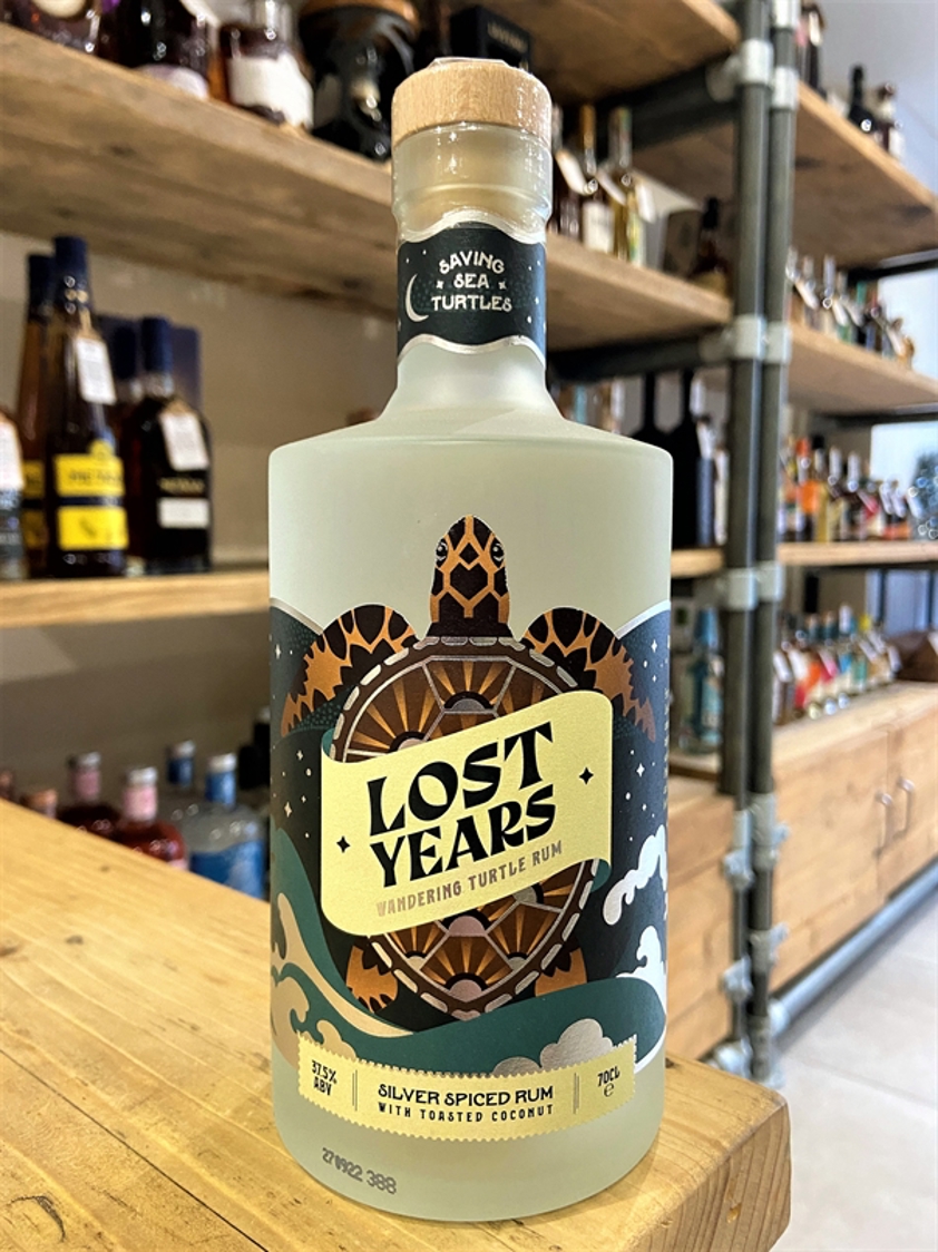 Lost Years Silver Spiced Rum with Toasted Coconut 37.5% 70cl