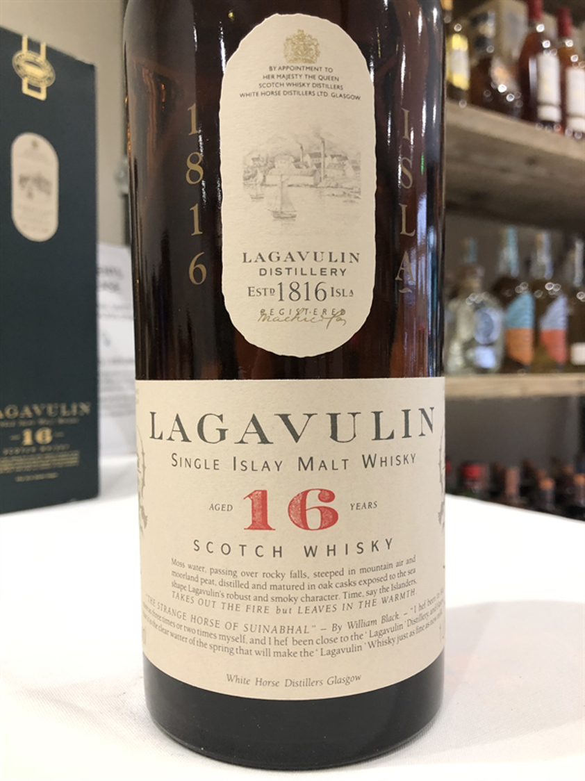 Lagavulin 16yo White Horse Distillers release - DISCONTINUED - 43% 1 Litre