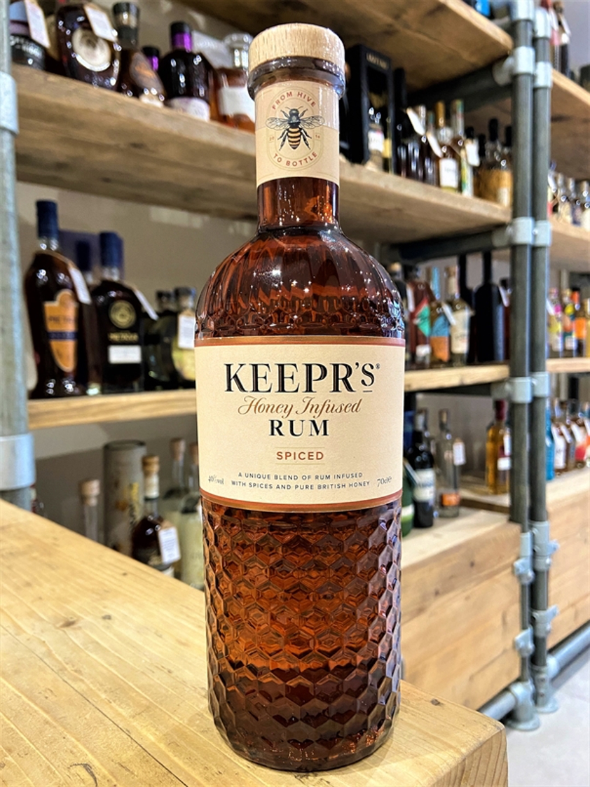 Keepr's Honey Infused Spiced Rum 40% 70cl