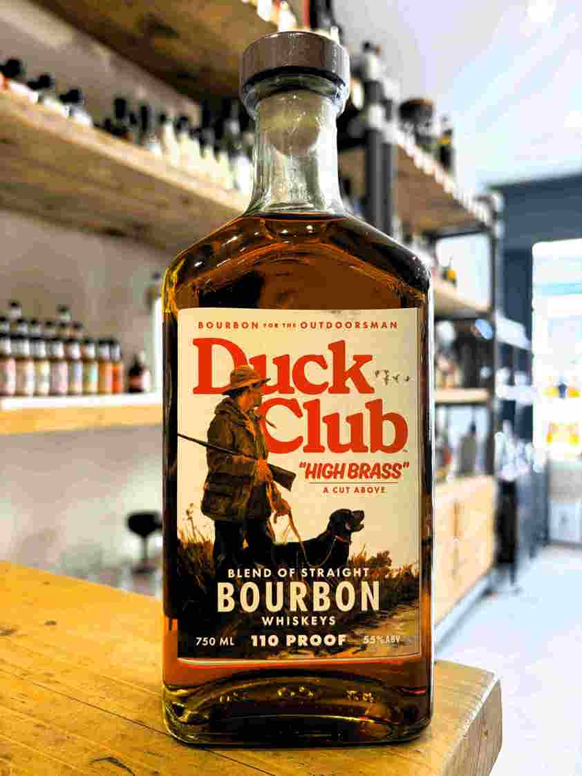 Duck Club High Brass Blended Straight Bourbon Whiskey 55% 75cl
