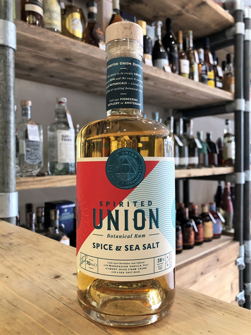 Spirited Union Sea Salt & Spice Botanical Rum 38% 70cl