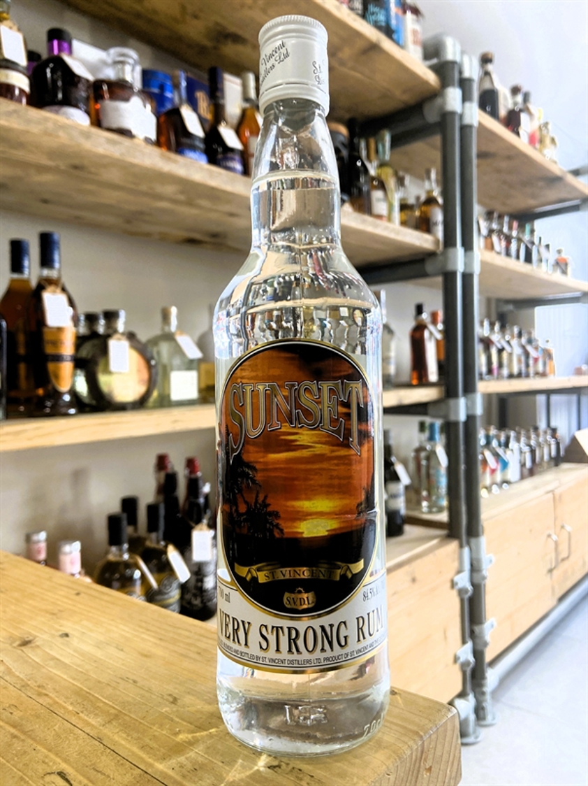 Sunset Very Strong Rum 84.5% 70cl - The Spirit Specialist