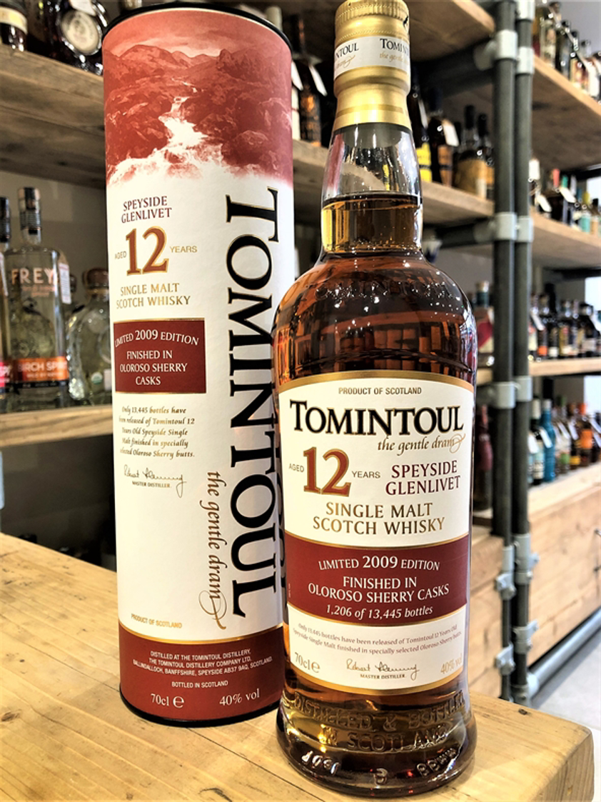 Tomintoul 12yo 2009 Limited Edition Oloroso Finish 40% 70cl