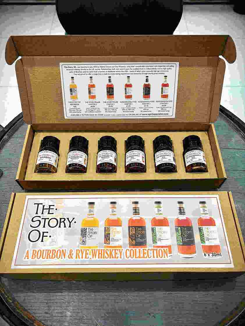 The Story Of... Bourbon & Rye Collection 6 x 30ml