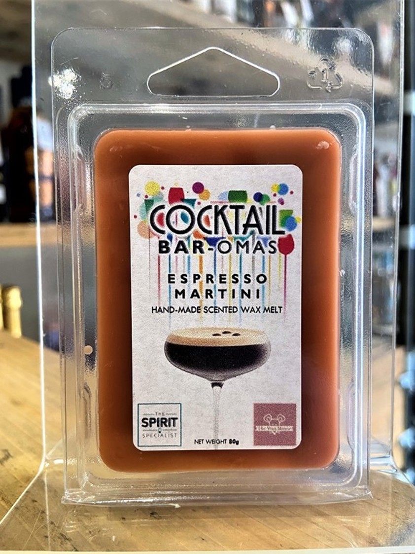 Cocktail Bar-omas Espresso Martini Handmade Scented Wax Melt 80g