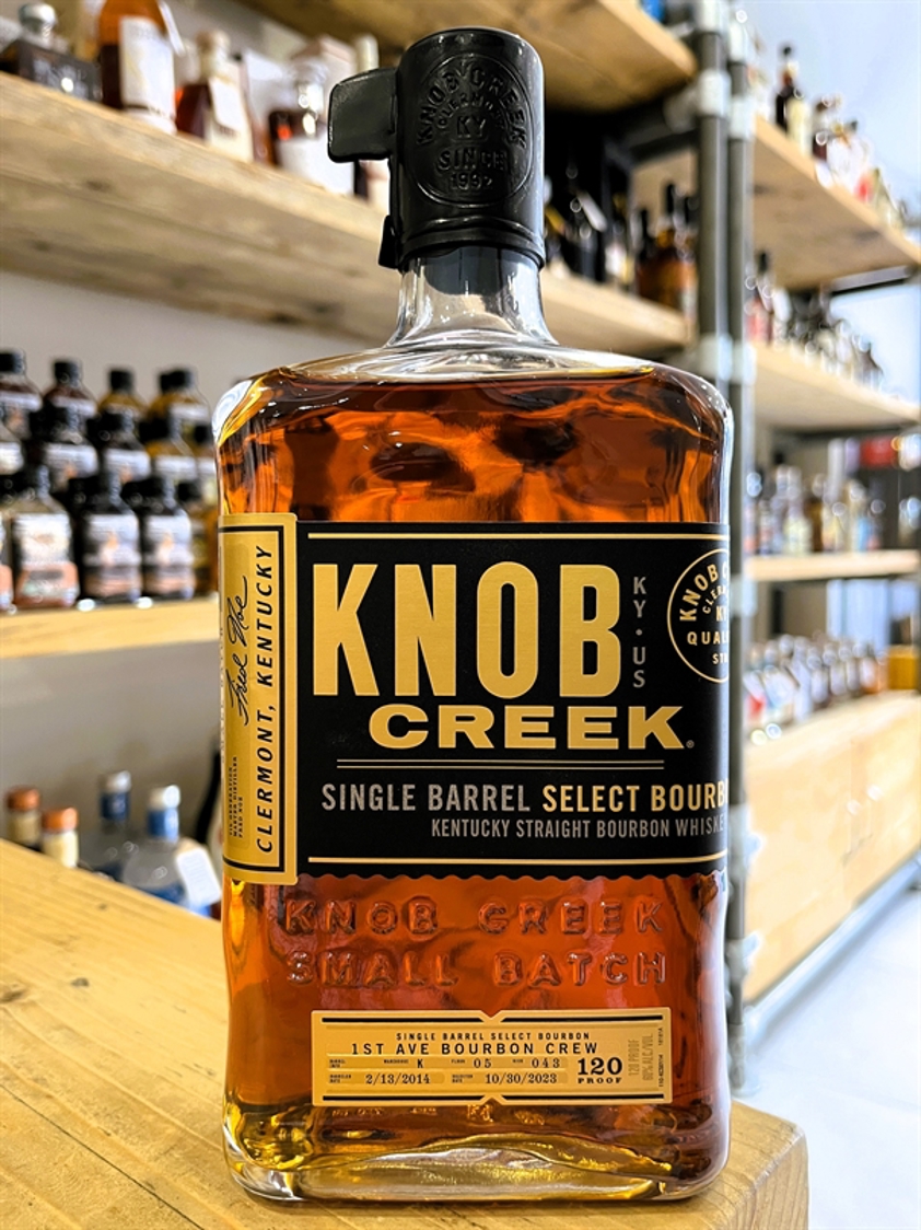 Knob Creek Single Barrel Select 1st Ave Bourbon Crew Pick 60% 75cl