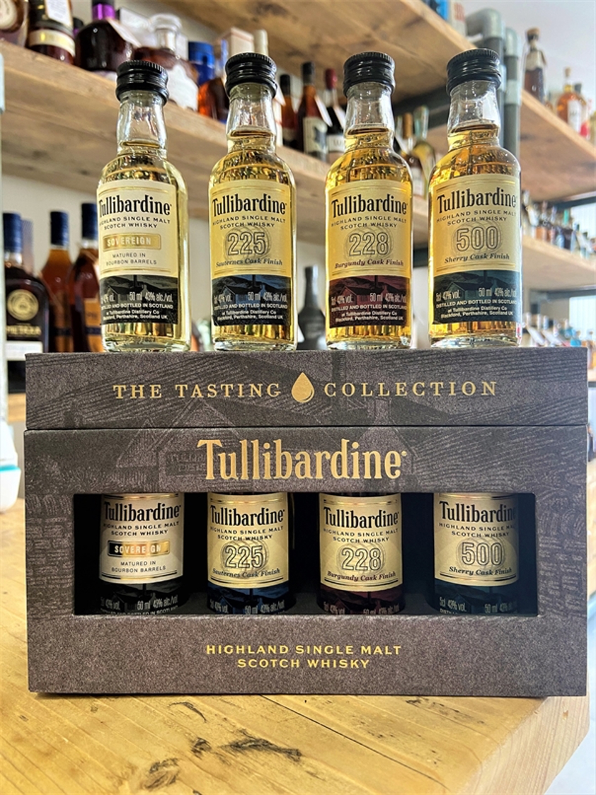 Tulliabardine The Tasting Collection 4 x 5cl 43%