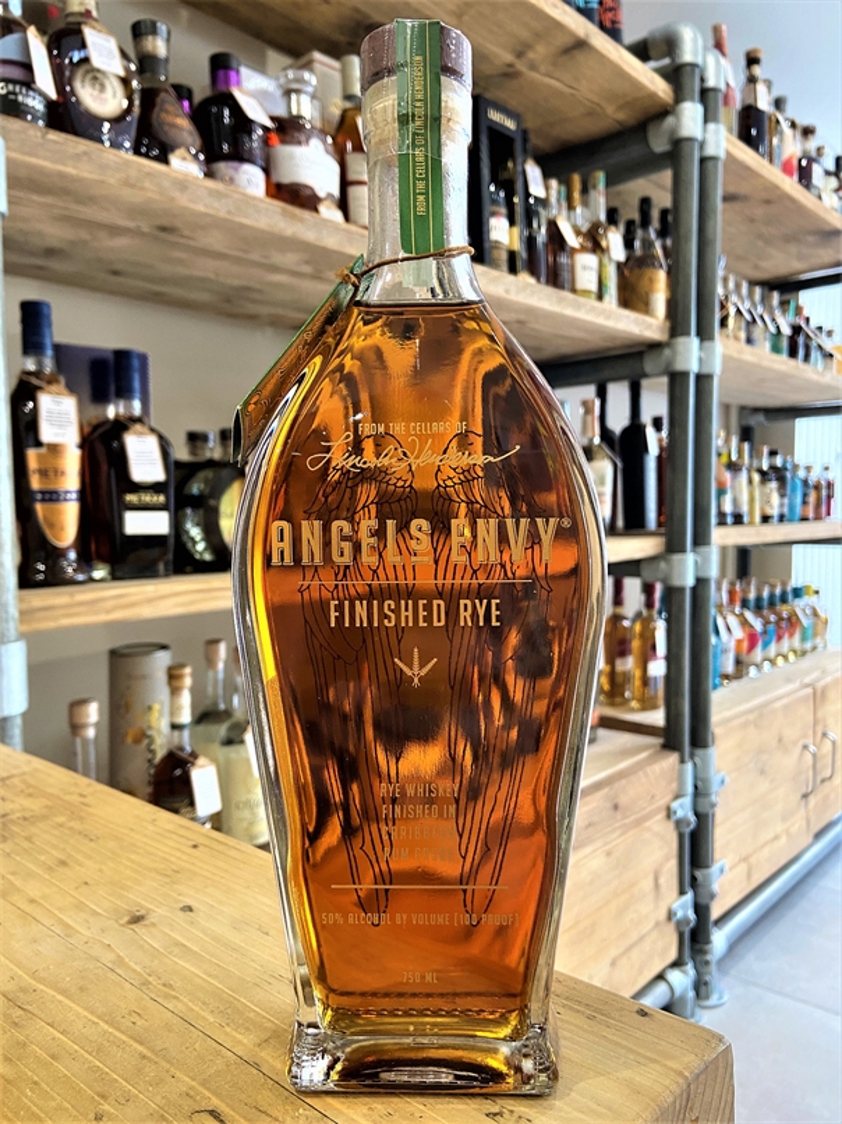 Angel's Envy Rye Whiskey Finished in Caribbean Rum Casks 50% 75cl