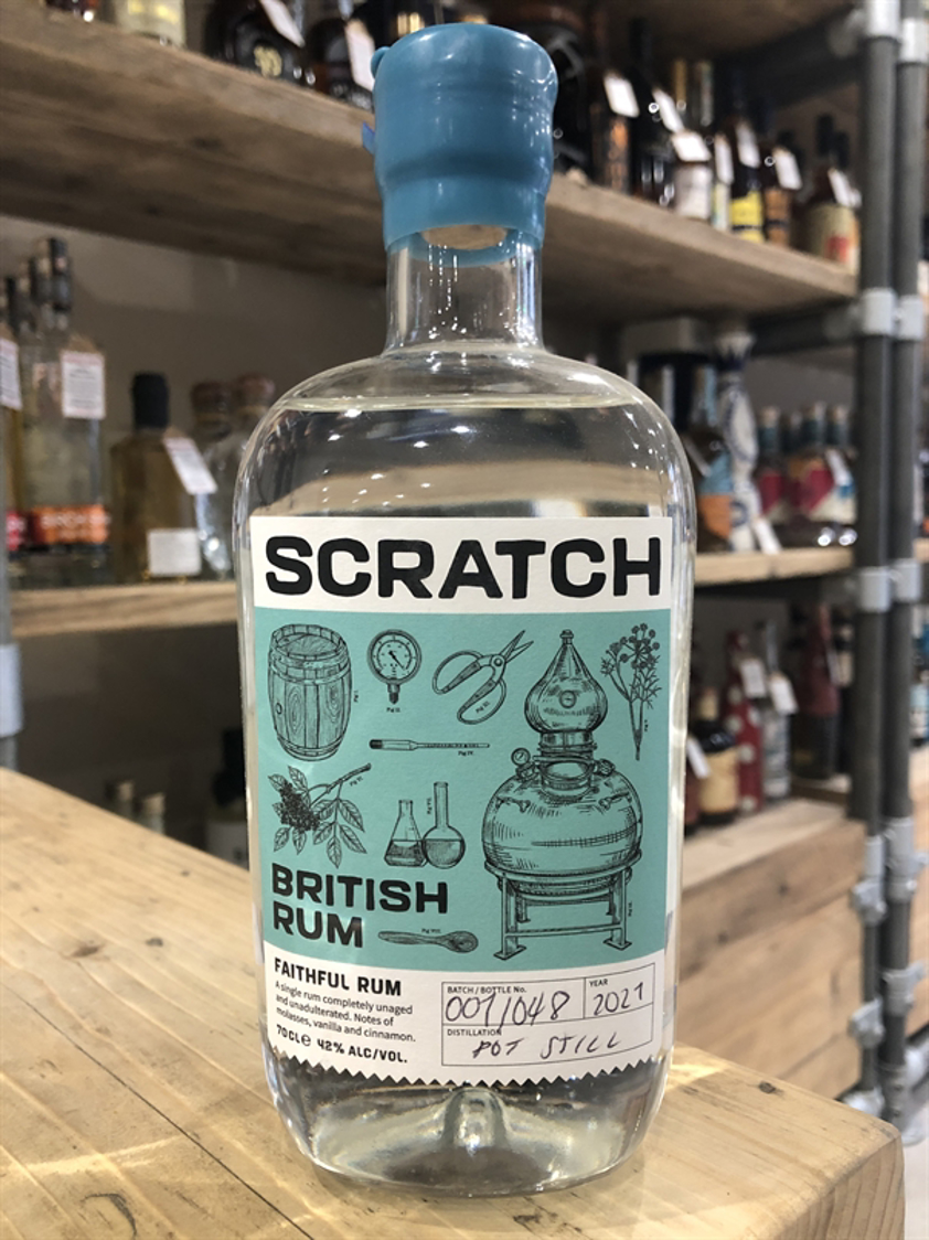 Scratch Faithful British Rum 42% 70cl