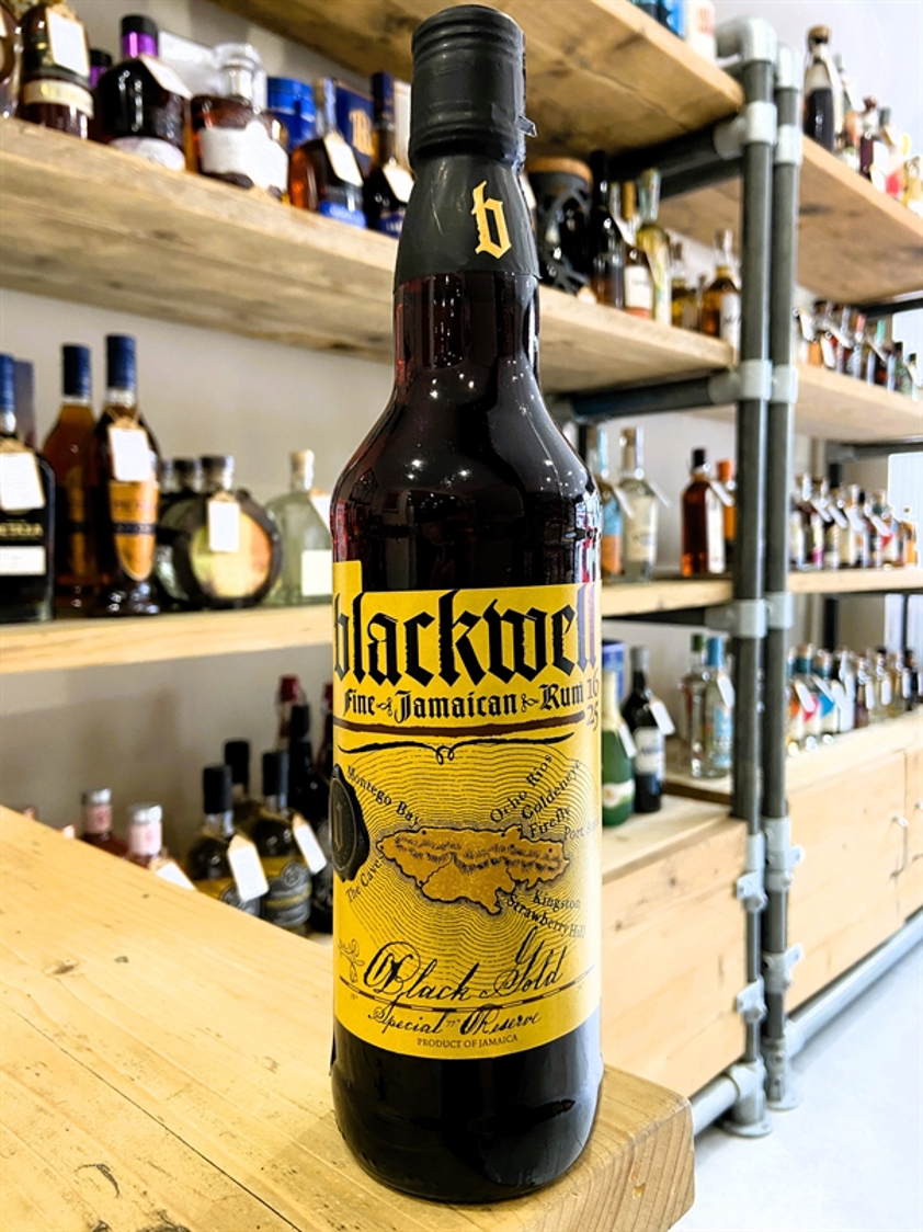Blackwell Black Gold Dark Jamaican Rum 40% 70cl