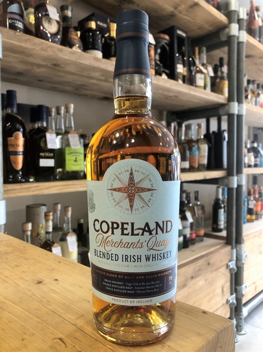 Copeland Merchant's Quay Blended Irish Whiskey 40% 70cl