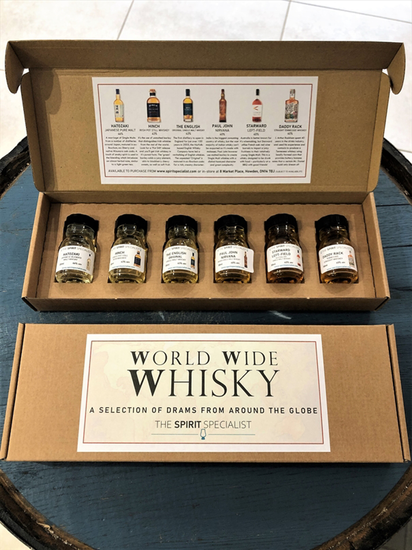 World Wide Whisky 6 x 30ml Selection Box