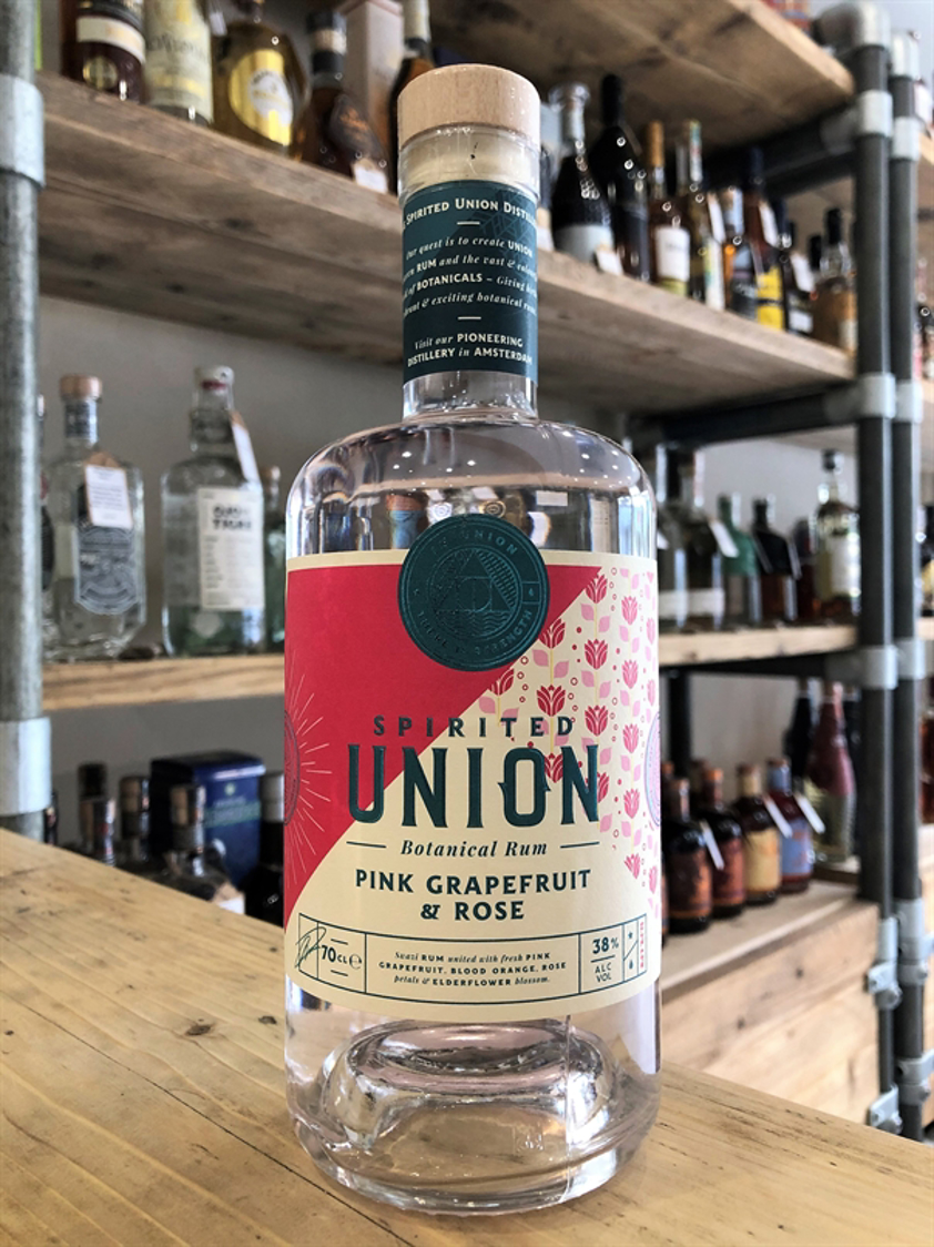 Spirited Union Pink Grapefruit & Rose Botanical Rum 38% 70cl