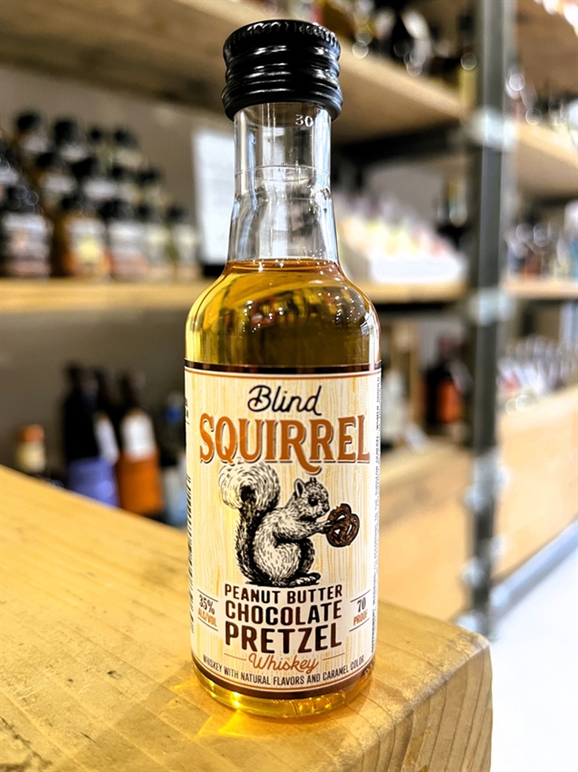 Blind Squirrel Peanut Butter & Chocolate Pretzel Whiskey 35% 5cl