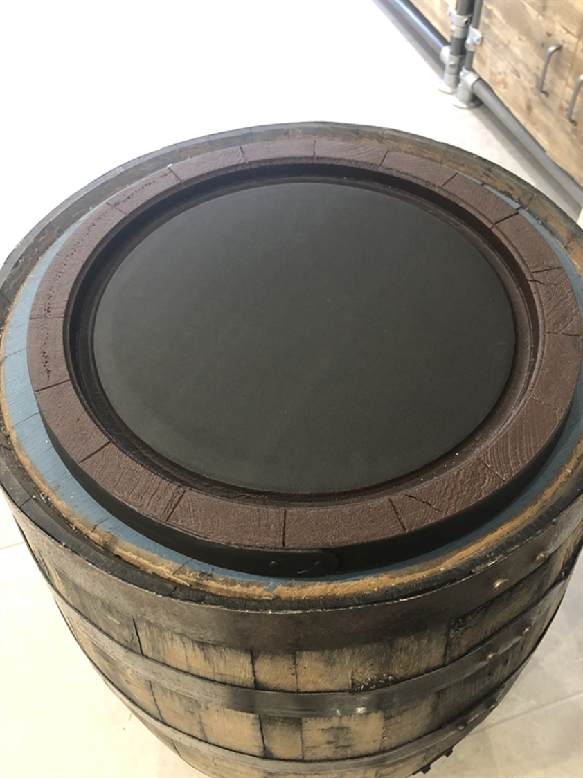 Whisky Barrel Chalkboard