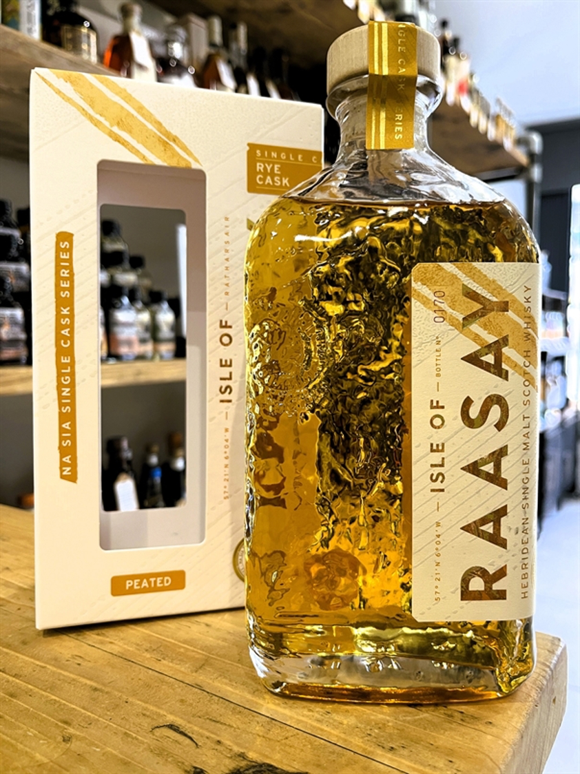 Isle of Raasay Rye Single Cask Peated 5yo 61.2% 70cl