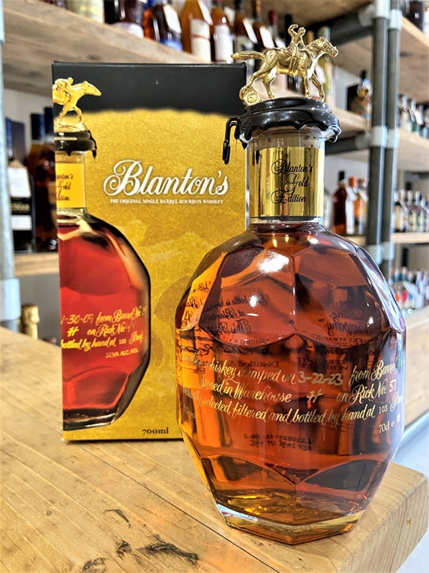 Blanton's Gold Single Barrel Bourbon 51.5% 70cl