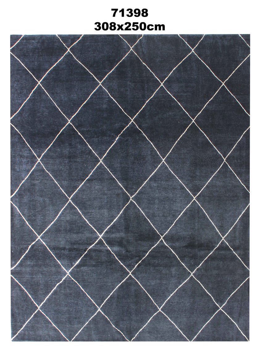 Contemporary Berber Style Afghan Rug