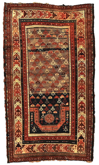 Antique Caucasian Shirvan Rug