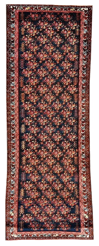 Antique Persian Hamadan Runner Antique Persian Hamadan Runner