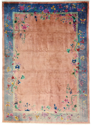 Antique Nichols Chinese Rug