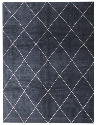 Contemporary Berber Style Afghan Rug