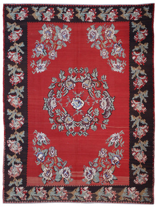 Vintage Karabagh Kilim