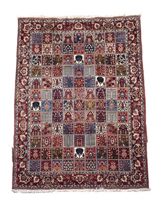 Antique Persian Bakhtiar Carpet