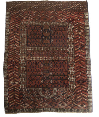Antique Tekke Engsi Rug