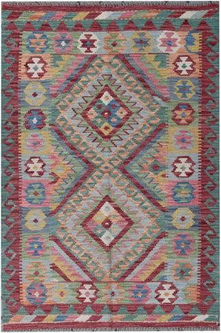 Traditional Afghan Kilim Rug