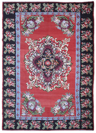 Vintage Karabagh Kilim