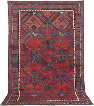 Antique Caucasian Kazak rug