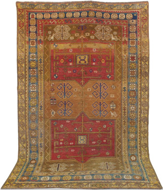Antique Caucasian Kazak rug